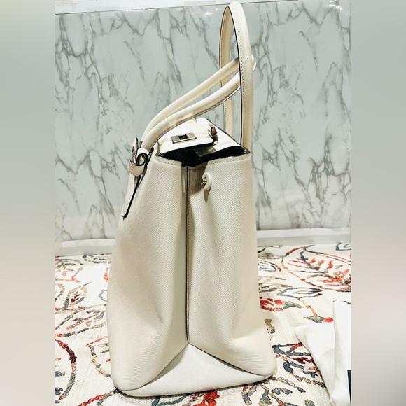 Prada Saffiano Leather Satchel - Picture 11 of 16